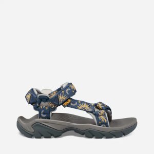 Teva Terra Fi 5 Universal Damen Sandalen Orange Blau (Österreich)